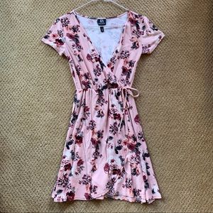 Floral Pink Derek Heart Dress